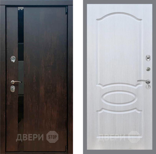 Входная металлическая Дверь Рекс (REX) 26 FL-128 Лиственница беж в Серпухове
