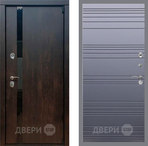Дверь Рекс (REX) 26 Line Силк титан в Серпухове