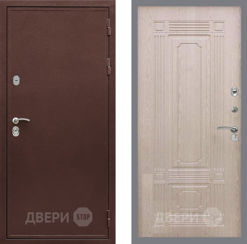 Дверь Рекс (REX) 5 металл 3 мм FL-2 Беленый дуб в Серпухове