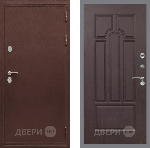 Входная металлическая Дверь Рекс (REX) 5 металл 3 мм FL-58 Венге в Серпухове