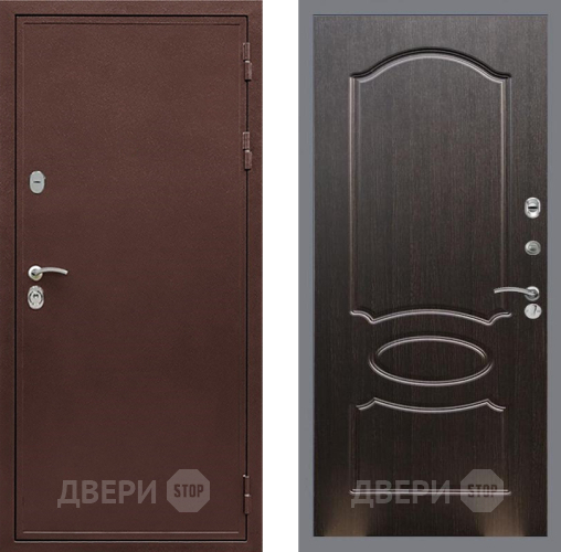 Дверь Рекс (REX) 5 металл 3 мм FL-128 Венге светлый в Серпухове